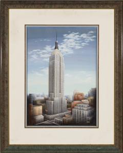 Alice Smith Empire State Building Mid Century Artist Paints all 102 stories of Empire State - 2148364