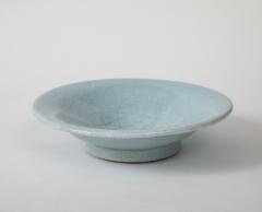 Alice Sordet Bonifas Alice Bonifas Crackle Celadon Dish Fernay Voltairem France c 1930 signed - 3992760
