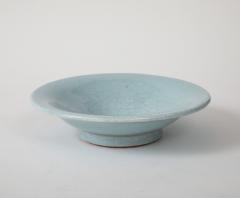 Alice Sordet Bonifas Alice Bonifas Crackle Celadon Dish Fernay Voltairem France c 1930 signed - 3992761