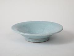 Alice Sordet Bonifas Alice Bonifas Crackle Celadon Dish Fernay Voltairem France c 1930 signed - 3992762