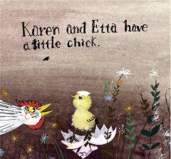 Alice and Martin Provensen Child and Mother Chicken Greet Birth of a Chick Childrens Book Illustration - 3714129