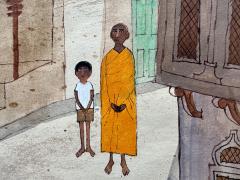 Alice and Martin Provensen The King Visits the Villagers from the The Golden Serpent - 4490197