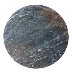 Alinea Design Objects Angelo M side table in Grey Saint Laurent marble - 4625072