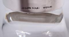 Allan Adler Allan Adler Midcentury Modern Sterling Silver Glass Candlesticks - 4542852