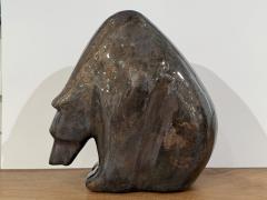 Allan Waidman Copper Blue Speckled Medium Grazing Bear - 4381626