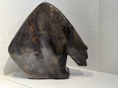 Allan Waidman Large Brown Gold Bear Grazing - 4228732