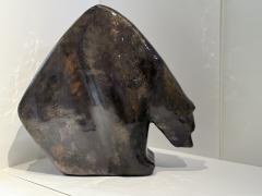 Allan Waidman Large Brown Gold Bear Grazing - 4235548