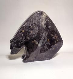 Allan Waidman Large Gold Silver Grazing Bear - 4380333