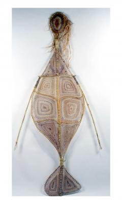 Allison Guwanjguwanj Australian Aboriginal Yawkyawk Fiber Sculpture - 91572