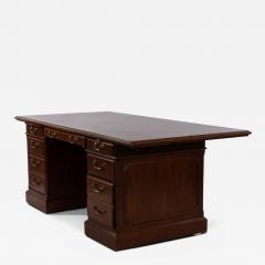 Alma Desk Company Mahogany Executive Desk - 4178345