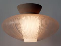 Aloys Gangkofner Exceptional Mid Century Modern Ceiling Lamp by Aloys Ferdinand Gangkofner 1950s - 3055899