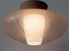 Aloys Gangkofner Exceptional Mid Century Modern Ceiling Lamp by Aloys Ferdinand Gangkofner 1950s - 3055901