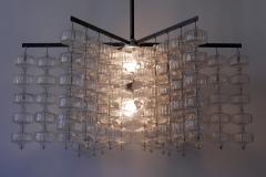 Aloys Gangkofner Huge Mid Century Modern Chandelier by Aloys Ferdinand Gangkofner 1968 Germany - 2137030