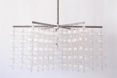 Aloys Gangkofner Huge Mid Century Modern Chandelier by Aloys Ferdinand Gangkofner 1968 Germany - 2137032