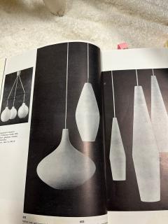 Aloys Gangkofner Opaline Glass Granada Pendant Lamps by Aloys Ferdinand Gangkofner 1950s - 4496830