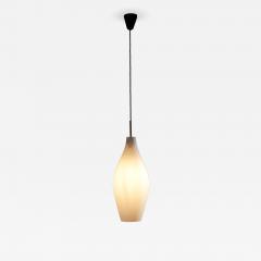 Aloys Gangkofner Opaline Glass Granada Pendant Lamps by Aloys Ferdinand Gangkofner 1950s - 4497251