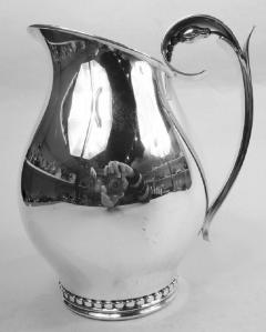 Alphonse La Paglia American Jensen Inspired Sterling Silver Water Pitcher by La Paglia - 3770269