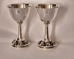 Alphonse La Paglia Modernist Sterling Silver Goblets La Paglia for International Silver - 541802