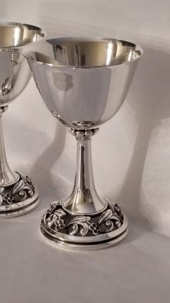 Alphonse La Paglia Modernist Sterling Silver Goblets La Paglia for International Silver - 541803