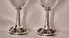 Alphonse La Paglia Modernist Sterling Silver Goblets La Paglia for International Silver - 541805
