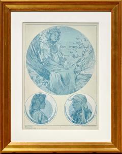 Alphonse Maria Mucha Alphonse Mucha Figures Decoratives Plate 3 - 3090492