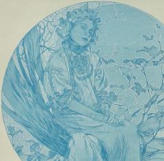 Alphonse Maria Mucha Alphonse Mucha Figures Decoratives Plate 3 - 3090494