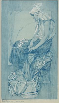 Alphonse Maria Mucha Alphonse Mucha Figures Decoratives Plate 30 - 3086734