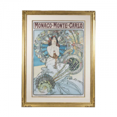 Alphonse Maria Mucha Alphonse Mucha Monaco Monte Carlo Lithograph - 2724103