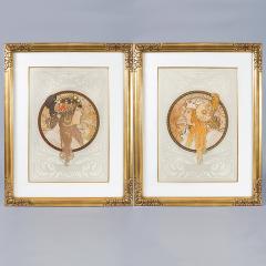 Alphonse Maria Mucha Byzantine Heads Lithographs by Alphonse Mucha - 318946