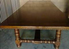 Alphonso Marina Alfonso Marina Ebanista 17th C Style Spanish Colonial Extension Dining Table - 1651246