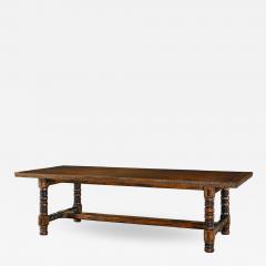 Alphonso Marina Alfonso Marina Ebanista 17th C Style Spanish Colonial Extension Dining Table - 1651335