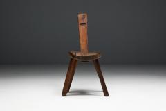Alpine Folk Art Chair France 19th Century - 4401963