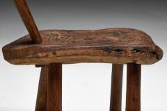 Alpine Folk Art Chair France 19th Century - 4401997