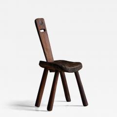 Alpine Folk Art Chair France 19th Century - 4402168