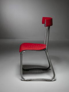 Aluminum Chair by Gio Ponti for Montecatini - 4725936