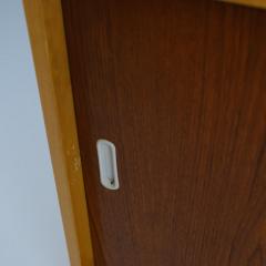 Alvar Aalto Aino Aalto Sliding Door Cabinet Model 217 in Birch and Teak Artek 1950s - 4248833