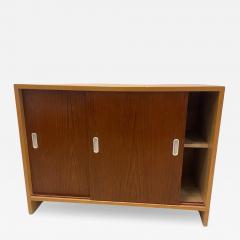 Alvar Aalto Aino Aalto Sliding Door Cabinet Model 217 in Birch and Teak Artek 1950s - 4250862