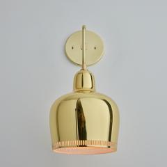 Alvar Aalto Alvar Aalto A330s Polished Brass Wall Light for Artek - 3000935