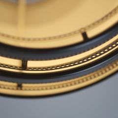 Alvar Aalto Alvar Aalto A332 Beehive Pendant in Brass Black Valaistusty Finland 1950s - 4637330