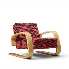 Alvar Aalto Alvar Aalto Armchair 400 Tank Mid Century Bentwood Lounge Chairs Pair - 4705340