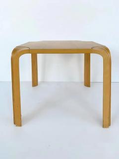 Alvar Aalto Alvar Aalto For Artek Finland Fan Leg End Side Tables Pair - 3974296