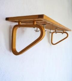 Alvar Aalto Alvar Aalto Hat Rack Coat Hanger in Birch Model 113 Artek 1940s - 4138102