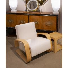 Alvar Aalto Alvar Aalto Iconic Tank Chair with Sculptural Frame 1960s - 4132655