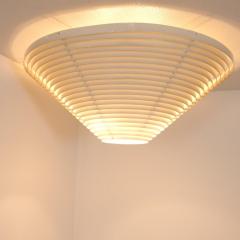 Alvar Aalto Alvar Aalto Large White Flush Mount Model A 622 A Valaisinpaja Artek 1980s - 4717238