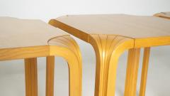 Alvar Aalto Alvar Aalto Model X601 Fan Leg Side Table for Artek Finland 3 available  - 4794663