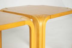 Alvar Aalto Alvar Aalto Model X601 Fan Leg Side Table for Artek Finland 3 available  - 4794665