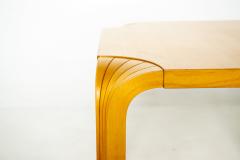 Alvar Aalto Alvar Aalto Model X601 Fan Leg Side Table for Artek Finland 3 available  - 4794677