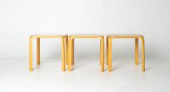 Alvar Aalto Alvar Aalto Model X601 Fan Leg Side Table for Artek Finland 3 available  - 4795881