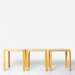 Alvar Aalto Alvar Aalto Model X601 Fan Leg Side Table for Artek Finland 3 available  - 4795882