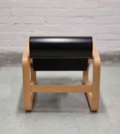 Alvar Aalto Alvar Aalto Paimio 41 Lounge Chair in Black and Birch Artek 1960s - 4087475